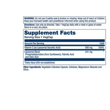 Liposomal Vitamin C